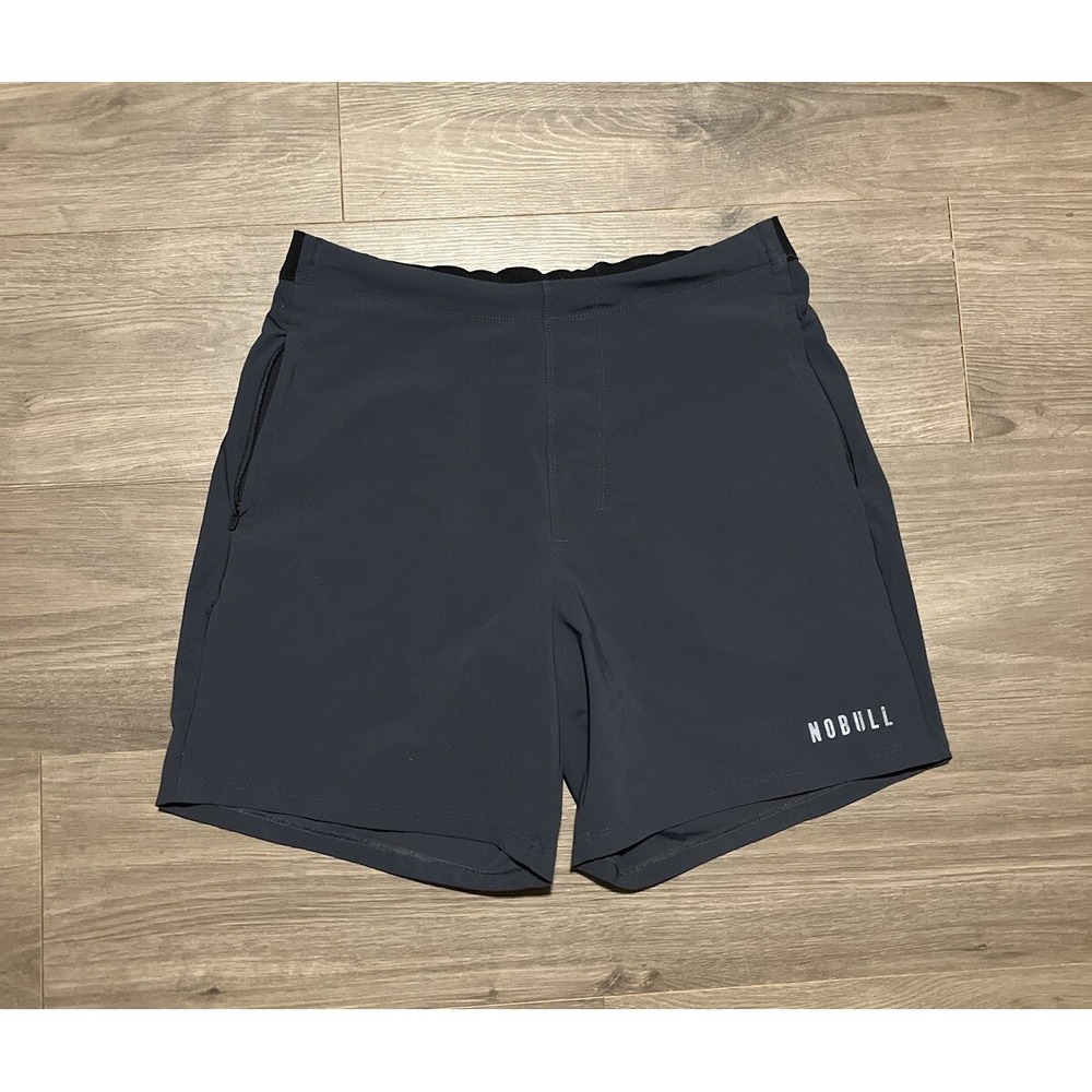 Nobull Shorts Mens XL Blue 7" Gym Workout Cross Fit Performance Running